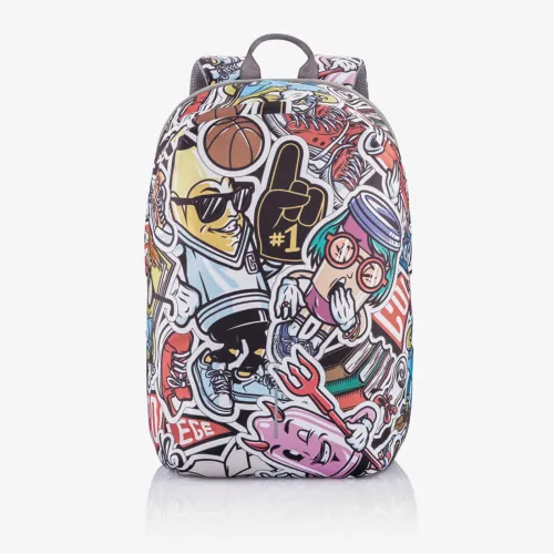 Bobby Soft Art, anti-theft backpack Grafitti